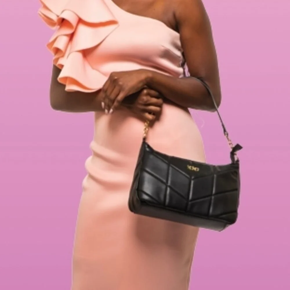 XOXO Vegan Leather 2-Way Tote Purse Handbag Compact Stylish NWT